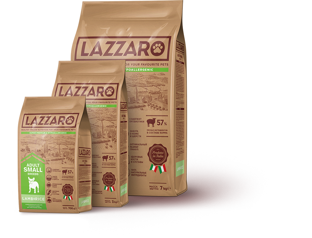 Озон корм для мелких собак. Сухой корм Лазаро для собак. Лазарро корм для собак мелких пород. Лазаро корм для кошек. Lazzaro корм для собак.